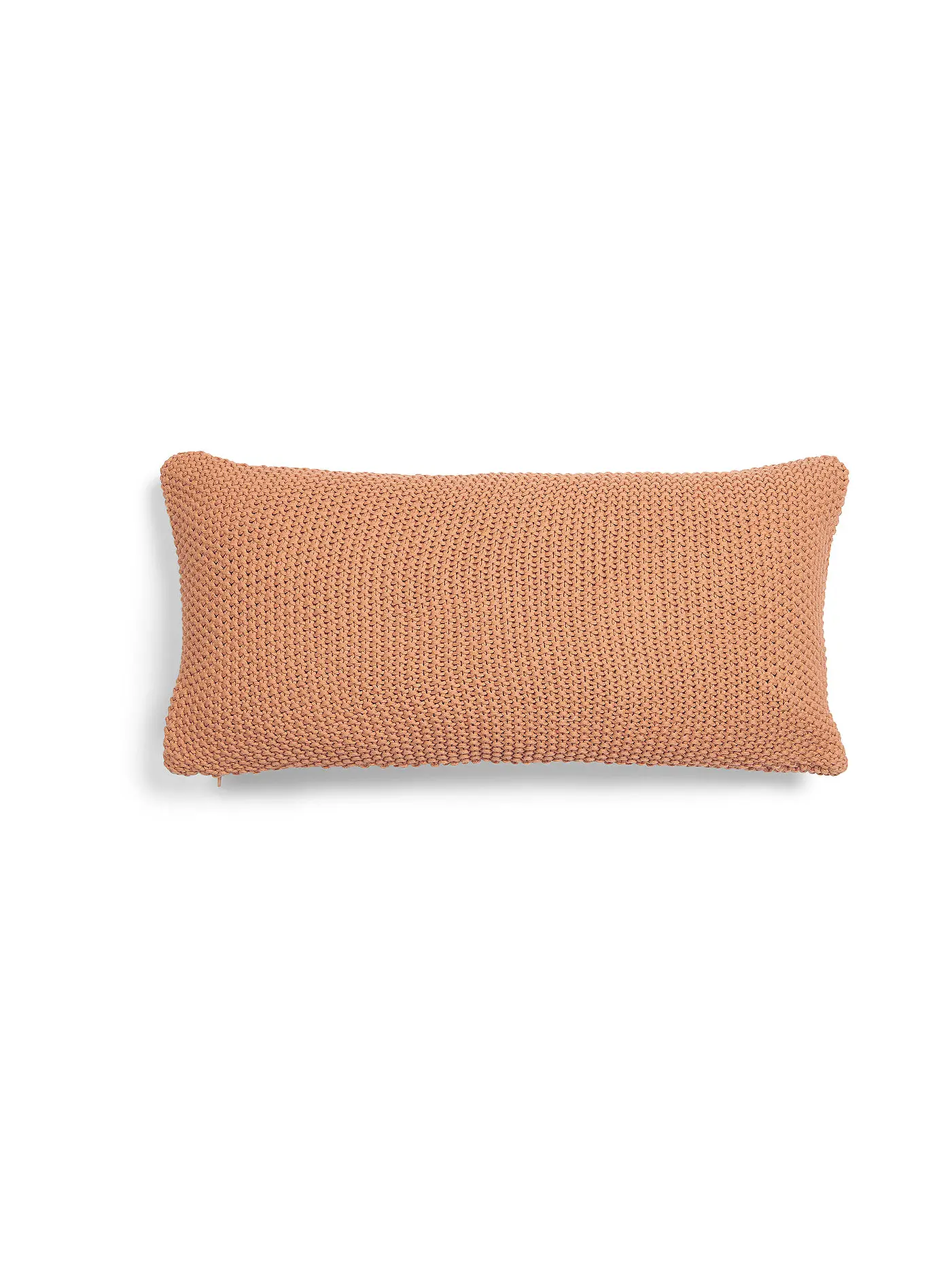 MARC O'POLO HOME | Zierkissen Nordic Knit 30x60cm (Offwhite) | koralle